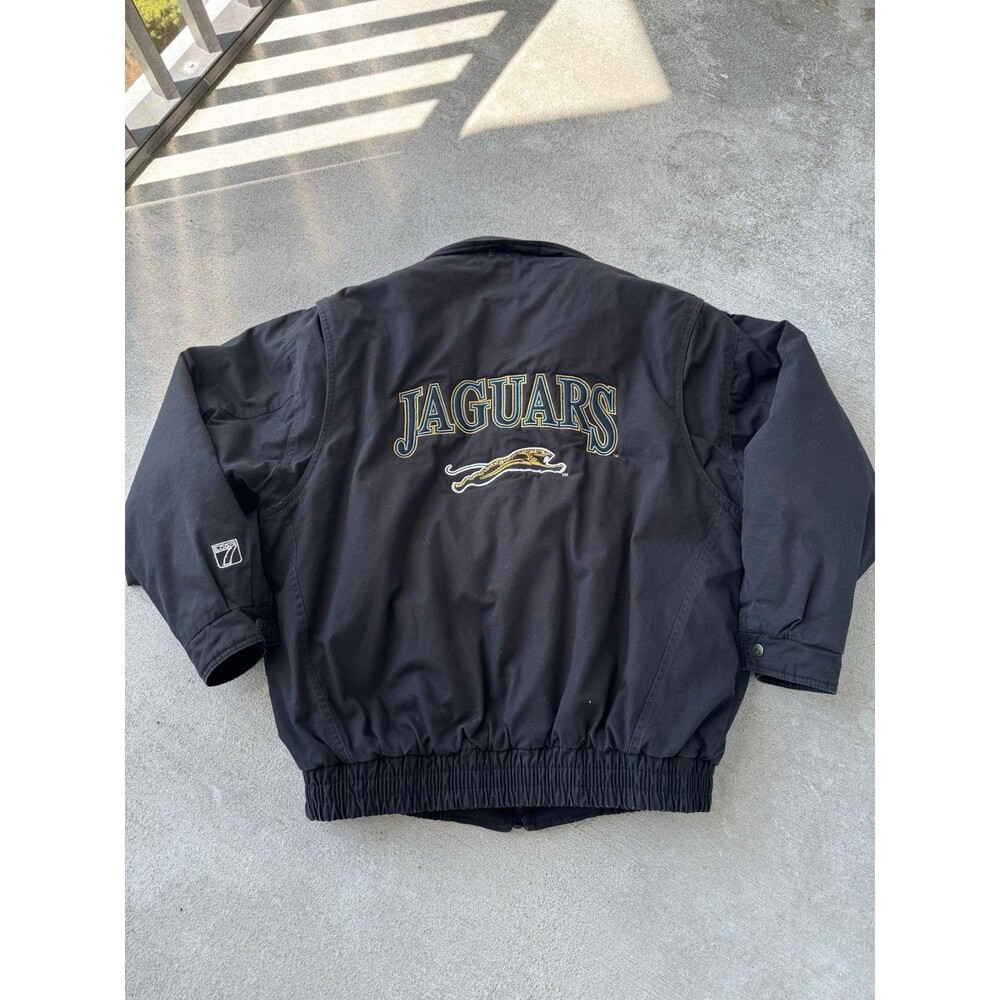 Rare Vintage 90’s Jacksonville Jaguars Banned Logo ! Logo 7 Jacket Large GRAIL